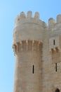 Tower of Citadel of Qaitbay, Egypt. Royalty Free Stock Photo