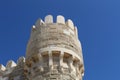 Tower of Citadel of Qaitbay. Egypt, defence. Royalty Free Stock Photo