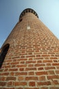 Tower of the city aqueduct in the island of Burano near Venice Royalty Free Stock Photo