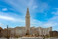 Tower City Center, originally known as Cleveland Union Terminal, located at Public Square in downtown Cleveland, Ohio Royalty Free Stock Photo