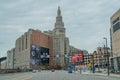 Tower City Center, originally known as Cleveland Union Terminal, located at Public Square in downtown Cleveland, Ohio Royalty Free Stock Photo