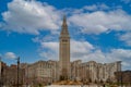 Tower City Center, originally known as Cleveland Union Terminal, located at Public Square in downtown Cleveland, Ohio Royalty Free Stock Photo