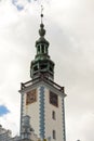 Tower of City hall building - Chelmno. Royalty Free Stock Photo