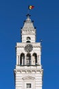 Tower of City Hall from city Arad, Romania Royalty Free Stock Photo