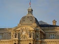 Detail of Luxembourg palace, Paris, France Royalty Free Stock Photo