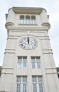 Tower clock school Royalty Free Stock Photo