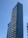 Tower colum facade lighthouse blue