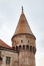 Tower of the Corvin Castle in Romania