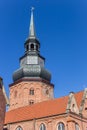 Tower of the Cosmas and Damian church in Stade Royalty Free Stock Photo