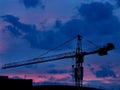 Tower crane Royalty Free Stock Photo