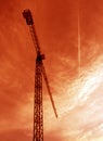 Tower crane Royalty Free Stock Photo