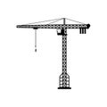 Tower crane Royalty Free Stock Photo