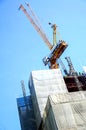 Construction crane Royalty Free Stock Photo