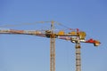 Tower cranes on Construction Site