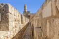 Tower of David in Jerusale, Israel. Royalty Free Stock Photo
