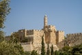 The Tower of David, Jerusalem Citadel, Israel Royalty Free Stock Photo