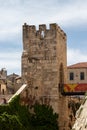 Tower of David in Jerusalem, Israel. The Tower of David is an ancient citadel located near the Jaffa Gate entrance to Royalty Free Stock Photo