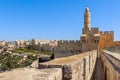 Tower of David in Jerusalem, Israel. Royalty Free Stock Photo