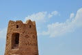 TOWER IN DESERT Royalty Free Stock Photo