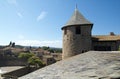 Tower of the door of the castle