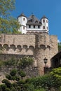 The tower of the electoral castle in eltville on the rhine germany