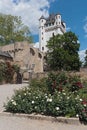 The tower of the electoral castle in eltville on the rhine germany