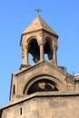 Tower of The Etchmiadzin Cathedral Royalty Free Stock Photo