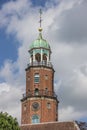Tower of the evangelical church in Leer