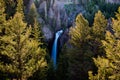 Tower Falls Yellowstone National Park, USA Royalty Free Stock Photo