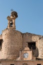 Tower of Fernan Gonzalez castle in Sepulveda, Segovia, Spain Royalty Free Stock Photo