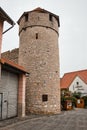Tower in Florsheim Dalsheim, Germany Royalty Free Stock Photo