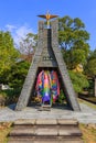 Tower of Folded-Paper Cranes in Nagasaki Peace Park