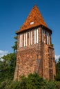 Tower of former city walls fortifications in Wismar