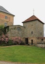 Tower in fortress Akerskhus. Oslo, Norway Royalty Free Stock Photo