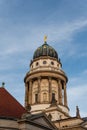 Tower of The French Cathedral (FranzÃÂ¶sischer Dom) in Berlin