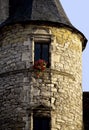 Tower in french town