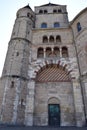 tower front of the Cathedral of Trier