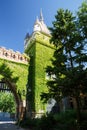 Tower and gate of Vajdahunyad Castle, Budapest Hungary Royalty Free Stock Photo