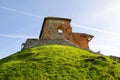 Tower Of Gediminas Gedimino In Vilnius, Lithuania. Historic Symbol Of The City Of Vilnius And Of Lithuania Itself. Royalty Free Stock Photo