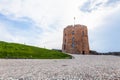 Tower Of Gediminas in Vilnius, Lithuania. Upper Vilnius castle complex Royalty Free Stock Photo