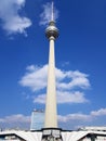 tower in germany city Royalty Free Stock Photo