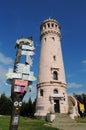 Tower on Great Owl Wielka Sowa Royalty Free Stock Photo