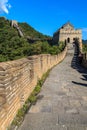 Tower on the great wall of China Royalty Free Stock Photo