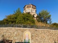 The tower of Greek Orthodox church in Cyprus Royalty Free Stock Photo