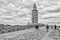 Tower of Hercules in A Coruna, Galicia, Spain