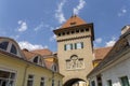 Tower of Heroes in the old town of Koszeg