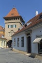 Tower of Heroes in the old town of Koszeg