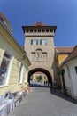 Tower of Heroes in the old town of Koszeg