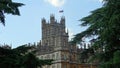 Tower of Highclere Castle, Downton Abbey Royalty Free Stock Photo