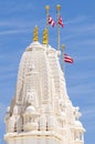 Tower at Hindu temple in Atlanta, GA